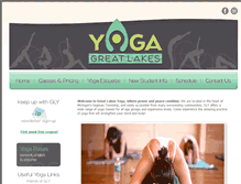 Tablet Screenshot of glyoga.com